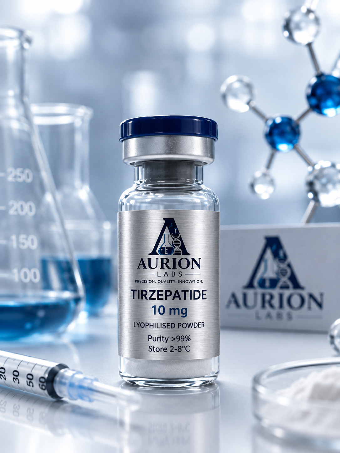 Tirzepatide Vial - Research Material